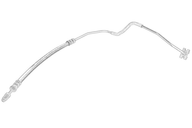 Furtun/conducta de frana spate dreapta (pentru frana cu disc) originala