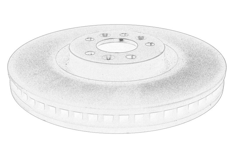 Disc frana fata dreapta/stanga original