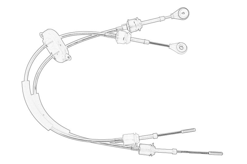 Cablu de schimbare a vitezei ((EN) D16 manual gearbox) original