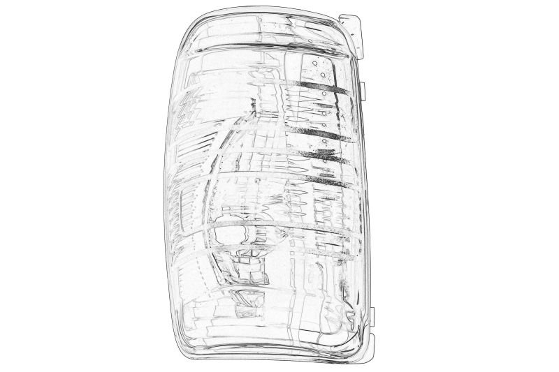 Indicator oglinda laterala stanga (transparent) original