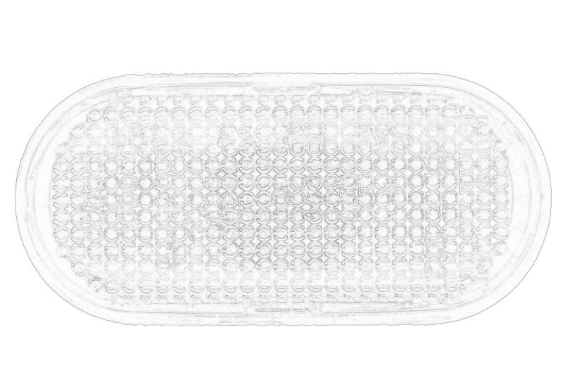 Lampa indicatoare, laterala dreapta (alb) originala