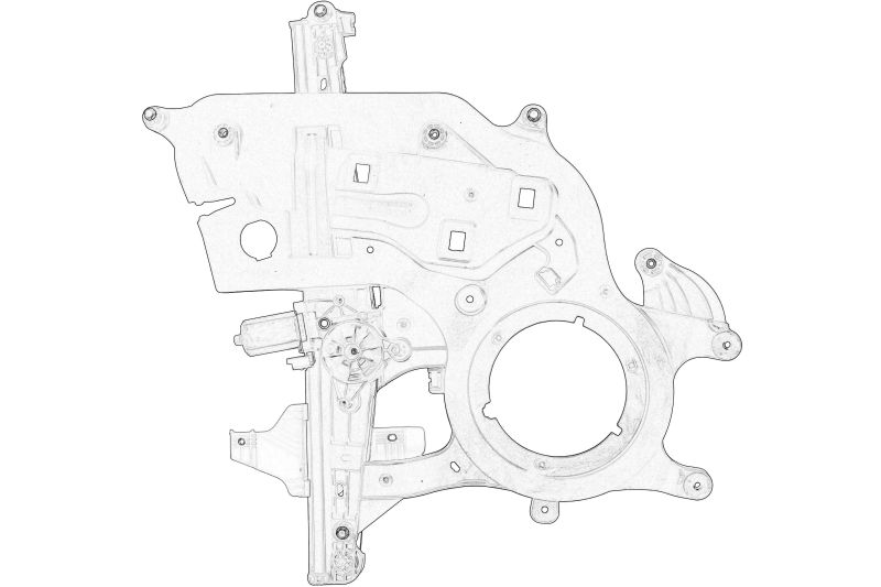 Regulator geam fata stanga (electric) original