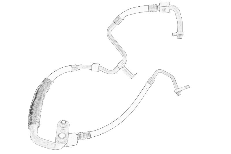 Conducta aer conditionat (compresor-condensator) originala