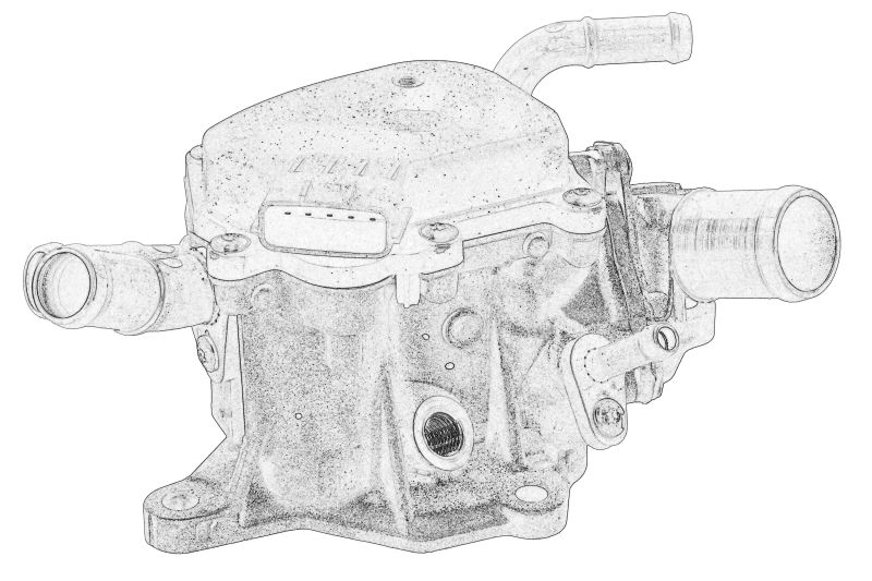 Termostat sistem racire (81°C, in carcasa) original 
