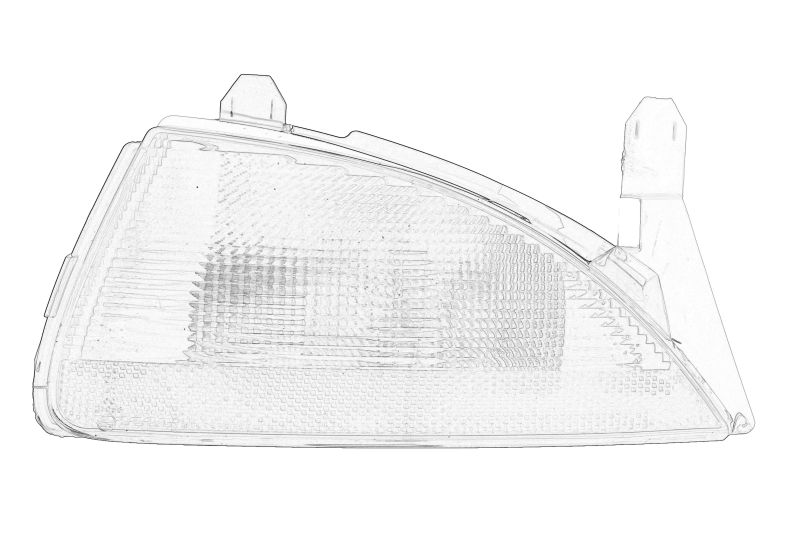 Lampa de ceata spate dreapta originala