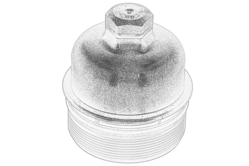 Capacul carcasei filtrului de ulei original