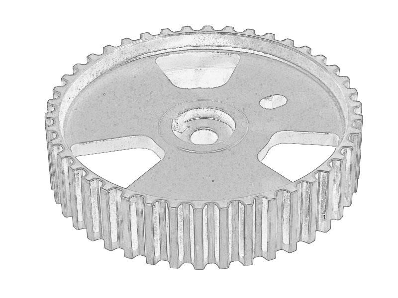 Roata dintata/pinion ax cu came (montare pe 1 bolt) originala