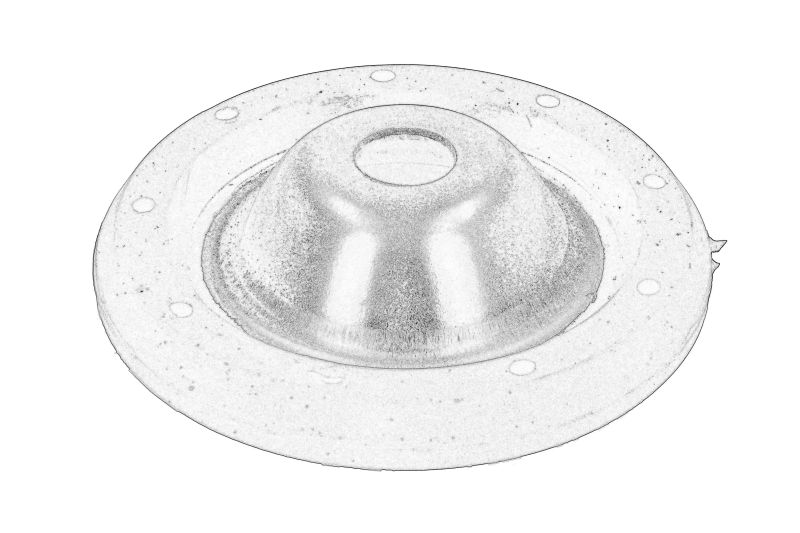 Element de montare cu structura macpherson fata original