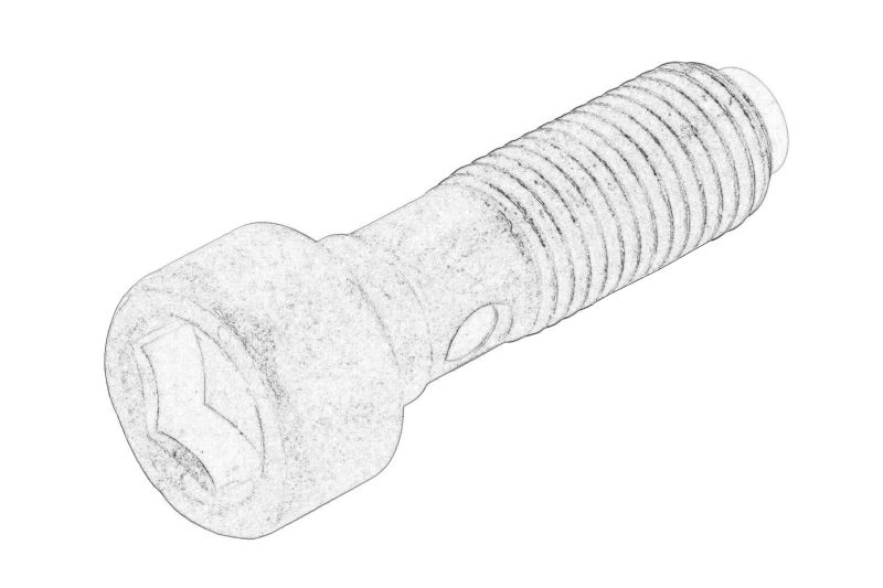 Surub cu cap tubular original