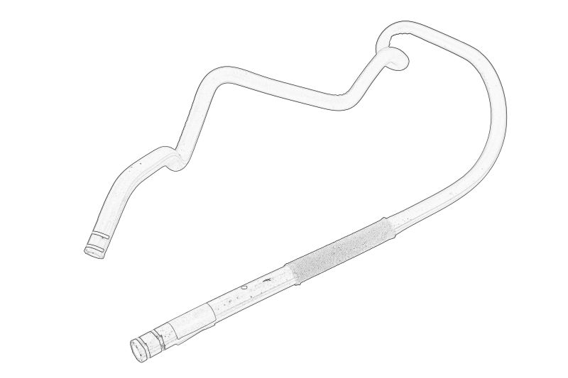 Furtun hidraulic al sistemului de directie (presiune scazuta) original
