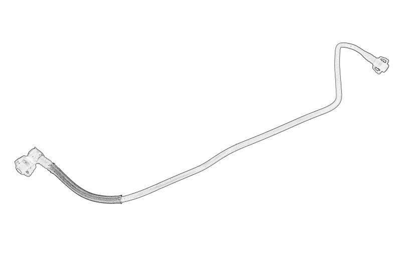 Tub de flux (radiator/rezervor; superior) original 