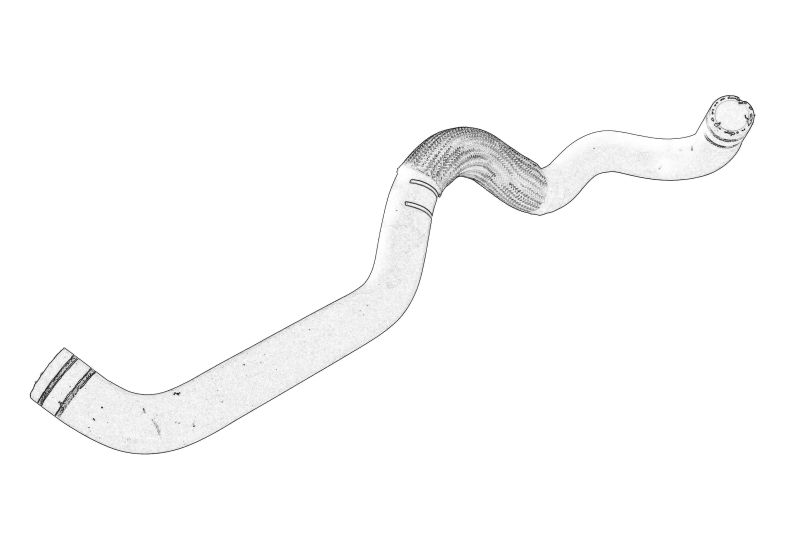Teava metalica a sistemului de racire originala