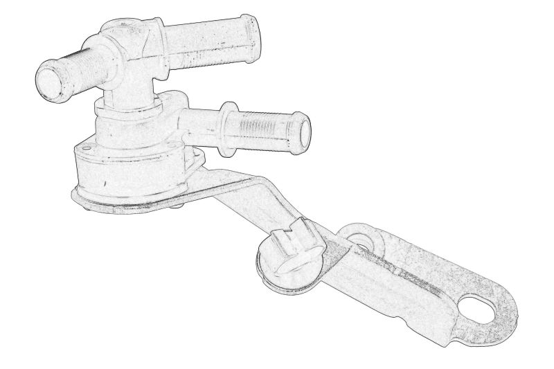 Element de turbocompresor, furtun de racire stub-pipe original