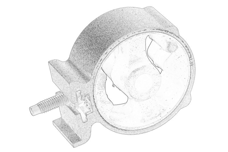 Cuier sistem de evacuare original 