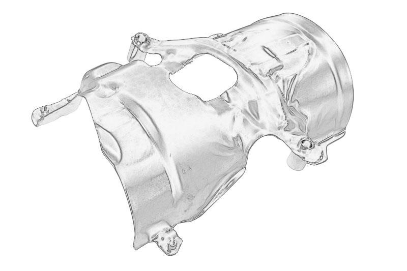 Scut termoizolator (spate) original 