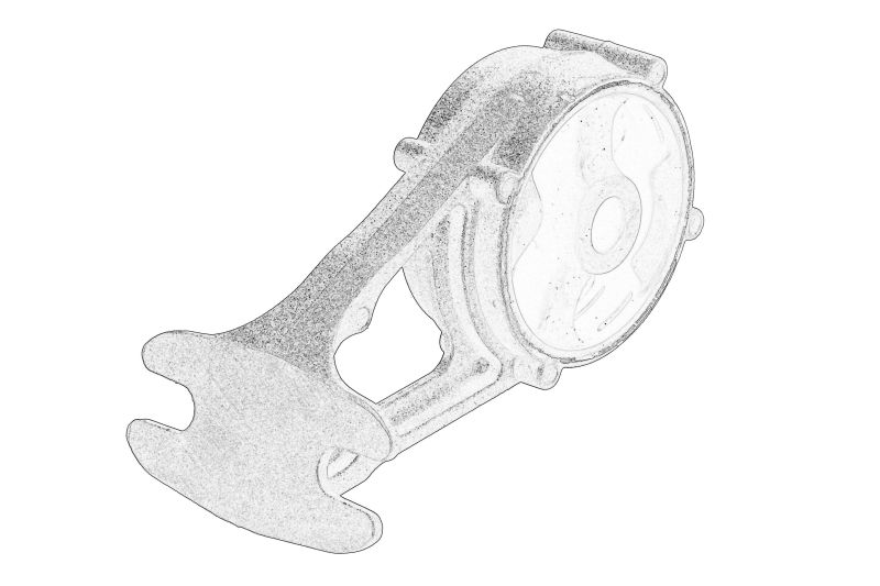 Cuier sistem de evacuare spate original 