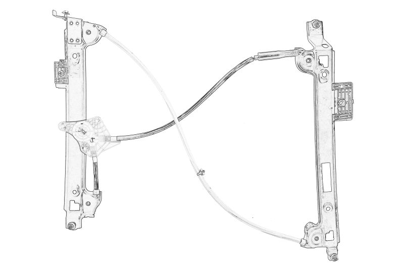 Regulator geam fata stanga (electric) original