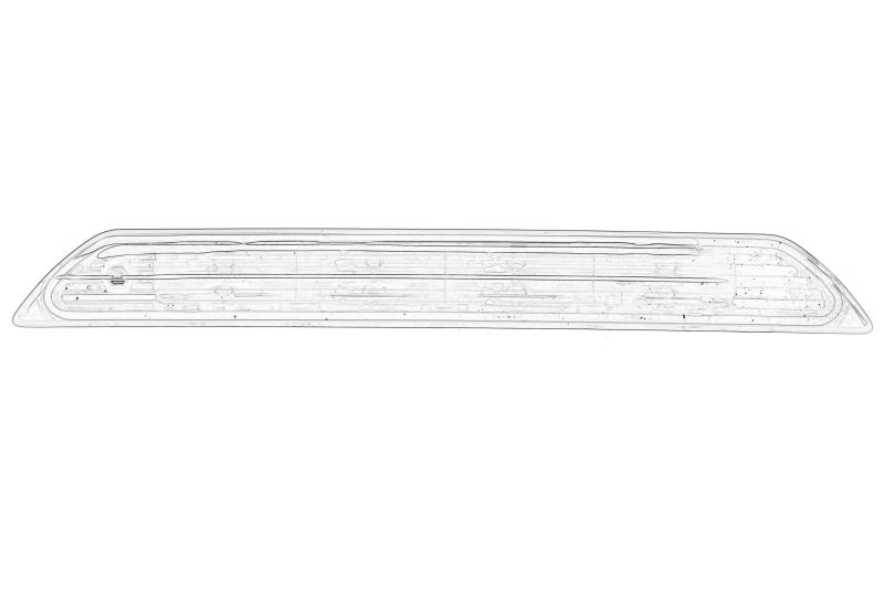 Lampa STOP (in clapeta de incarcare) originala 