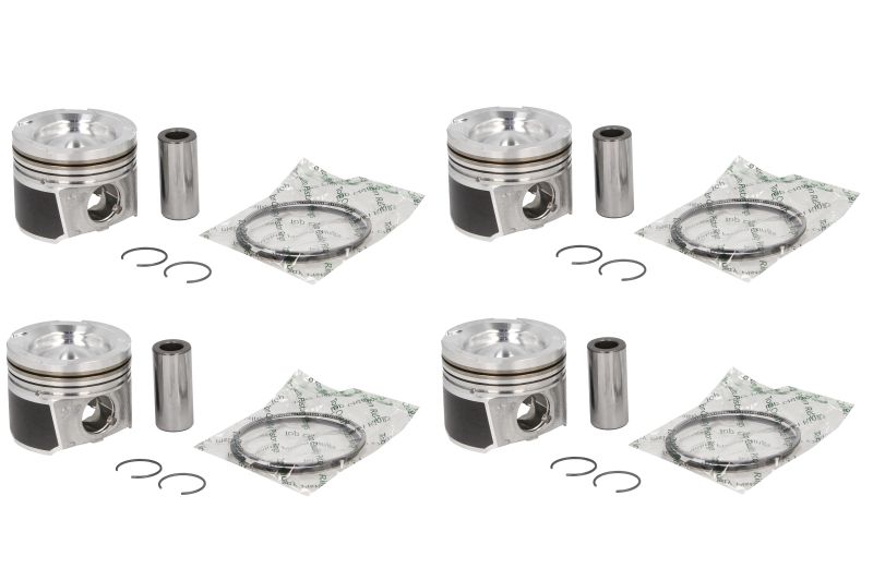 Piston 77,5 (+0,50, cu inele, 4 buc)