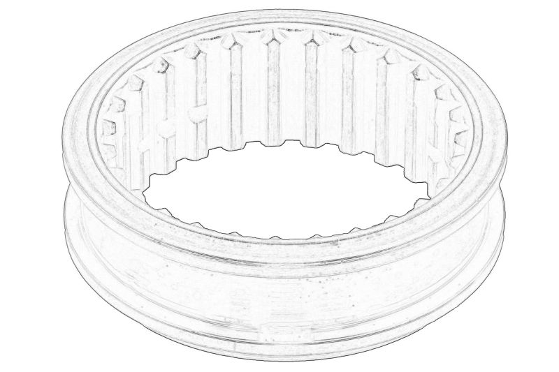 Manson glisant sincromesh, pinion: 5 (cutie de viteze: C510.5.17) original 