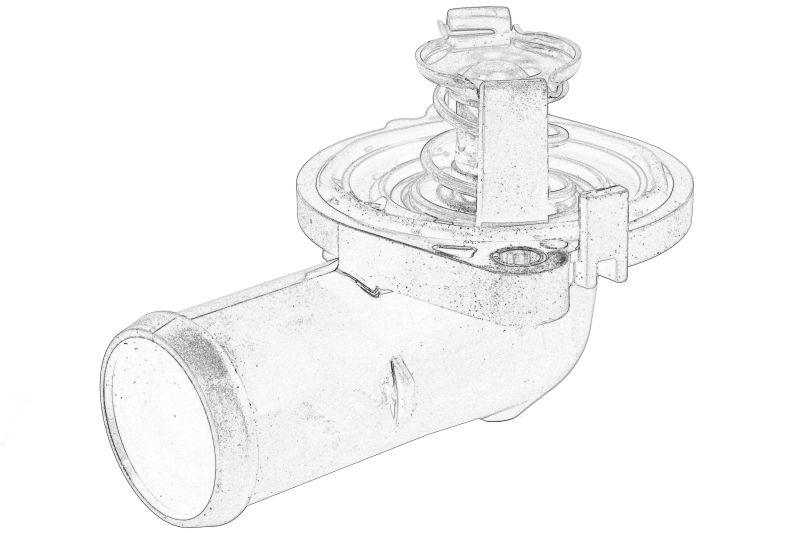 Termostat sistem racire (95°C, in carcasa) original