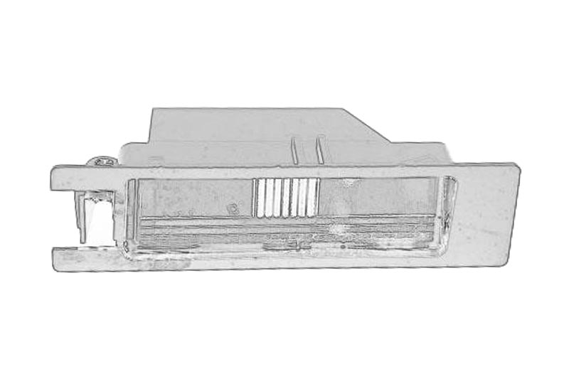 Lampa numar inmatriculare dreapta originala