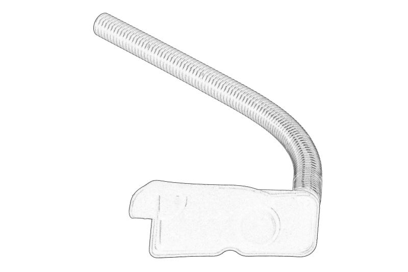 Panou de scurgere stanga ((en) drain pipe) original