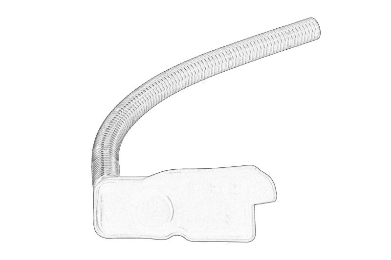 Panou de scurgere dreapta ((en) drain pipe) original