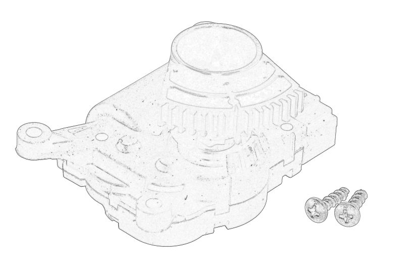 Aer conditionat motor pas cu pas dreapta original