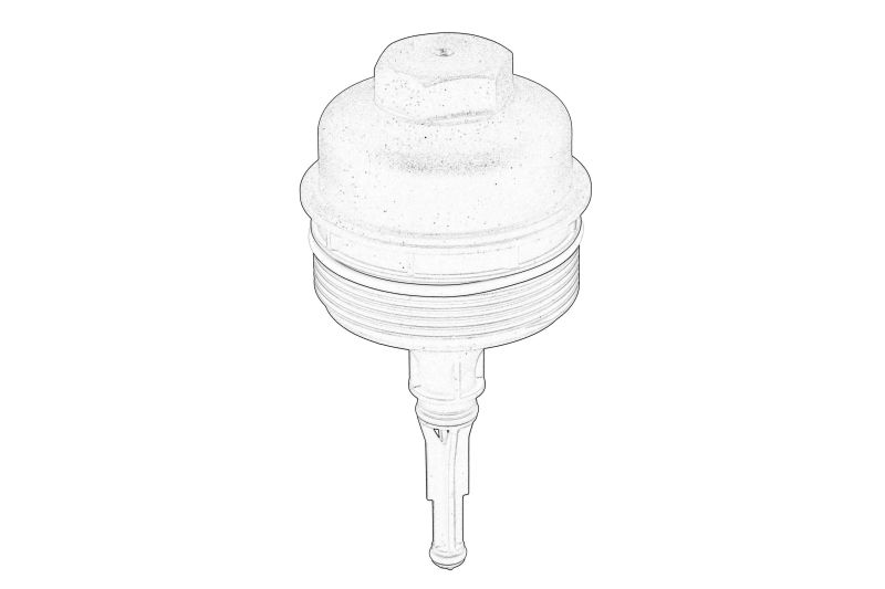 Capacul carcasei filtrului de ulei original