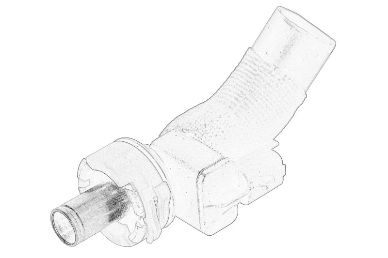 Teava de aerisire a respiratiei carterului originala 