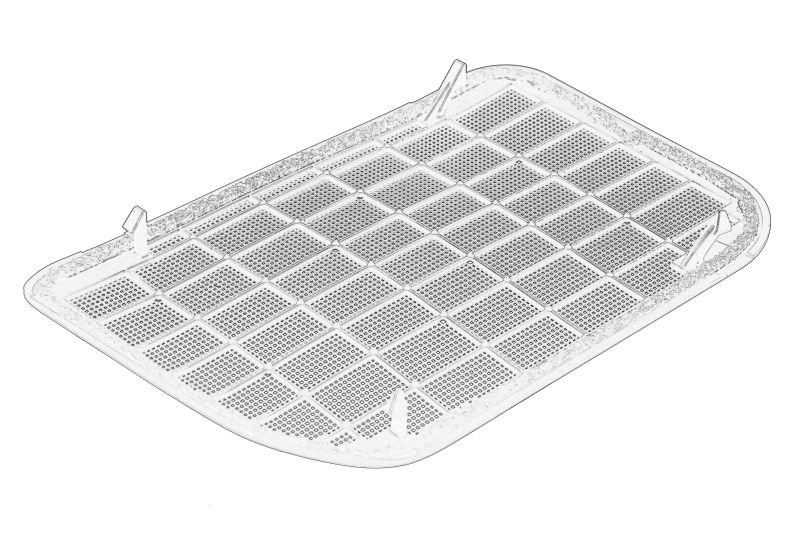 (EN) air filter, heat pump (baterie) original
