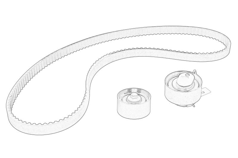Set de distributie (curea + pinion) original