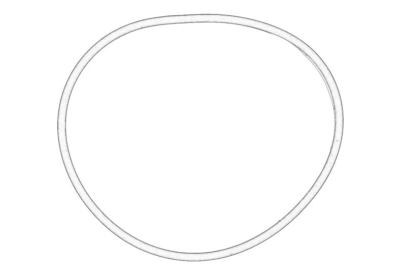 (EN) exhaust/intake manifold gasket original