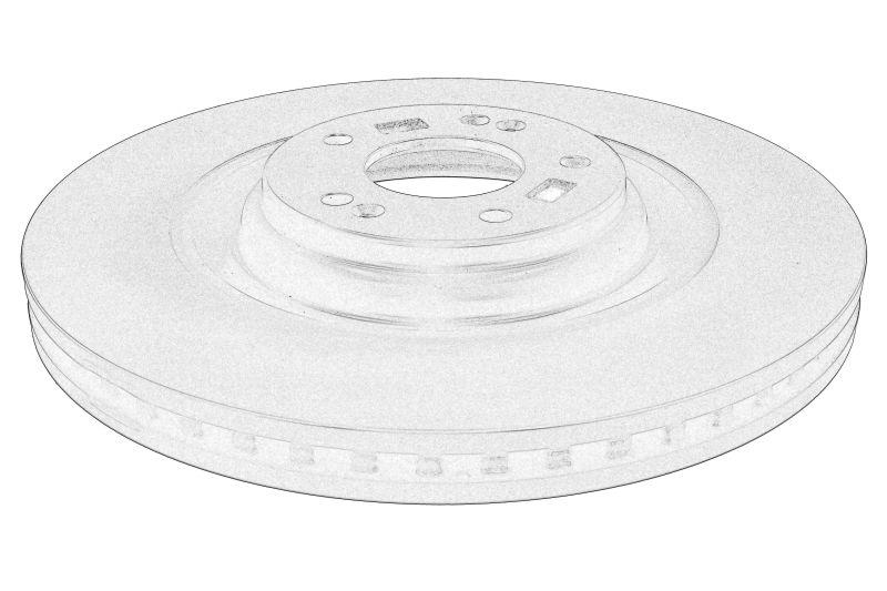 Disc frana fata dreapta/stanga original