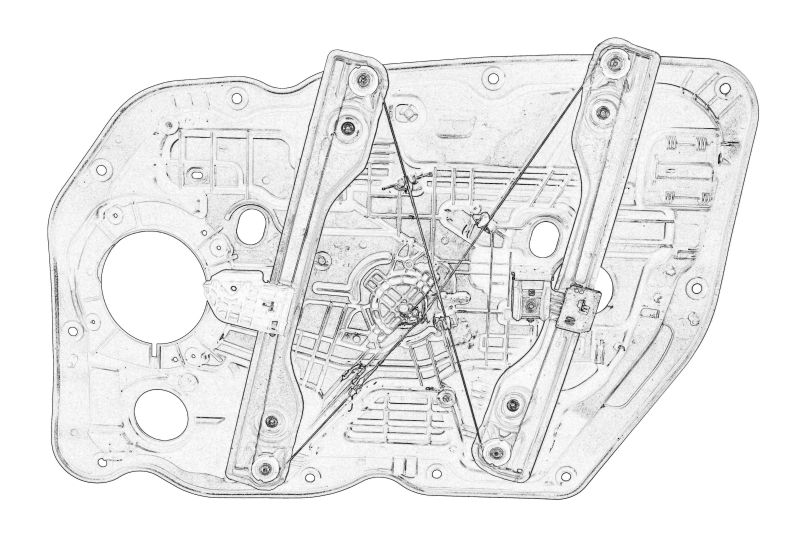 Motor de reglare a geamurilor fata stanga original