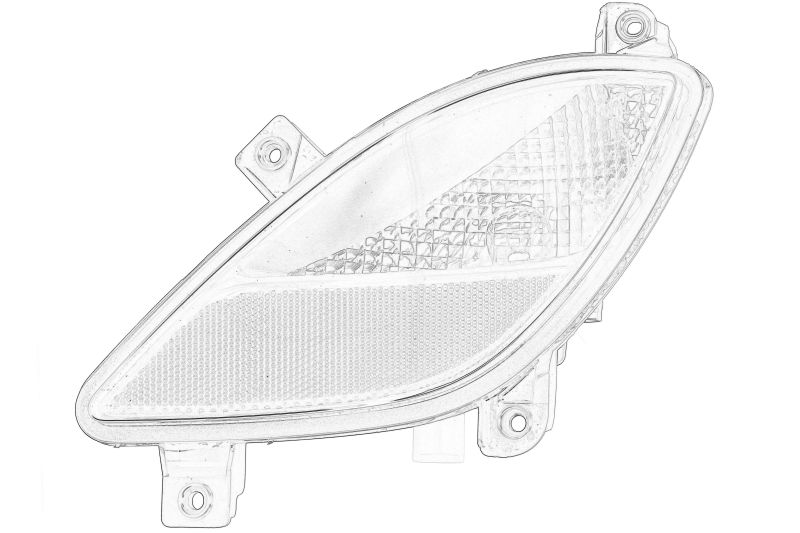 Lampa de ceata spate dreapta originala