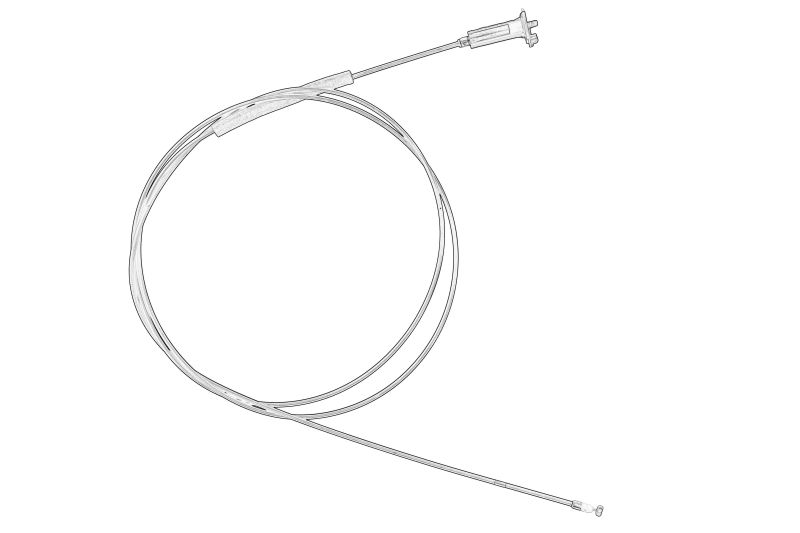 Clapeta de umplere a carburantului ((en) filler cable) originala