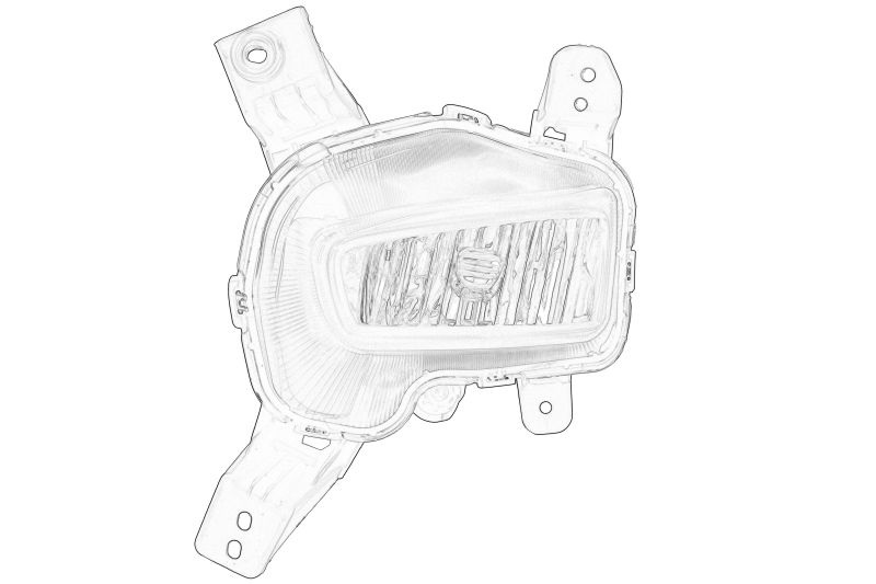 Lampa de ceata fata stanga originala