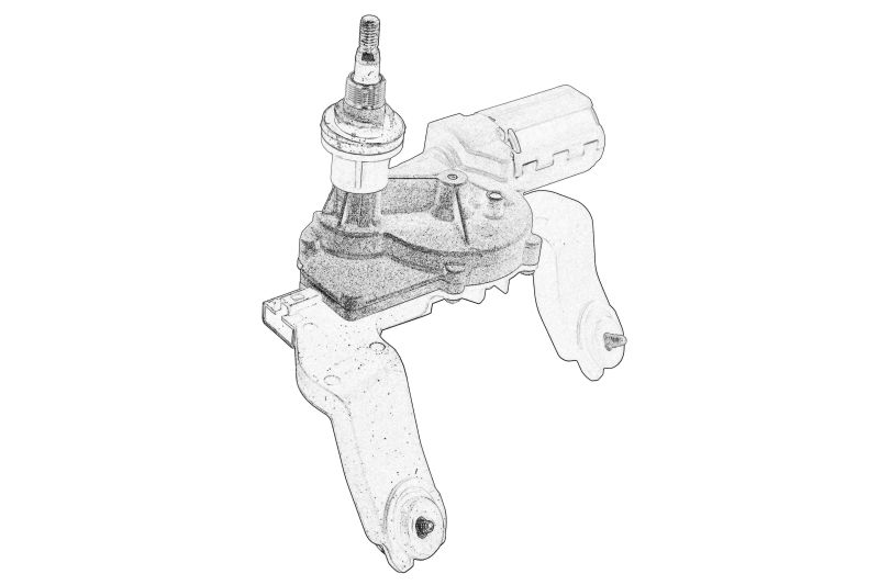 Motor stergator spate original