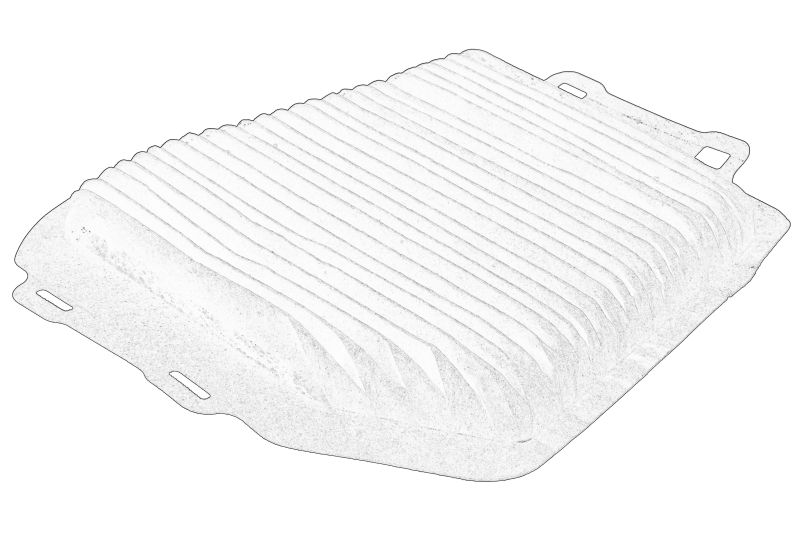 (EN) Air filter Heat pump (baterie) 170x146x14 original TOYOTA YARIS 2020 1.5L 116CP 85kW G92DH-K0010