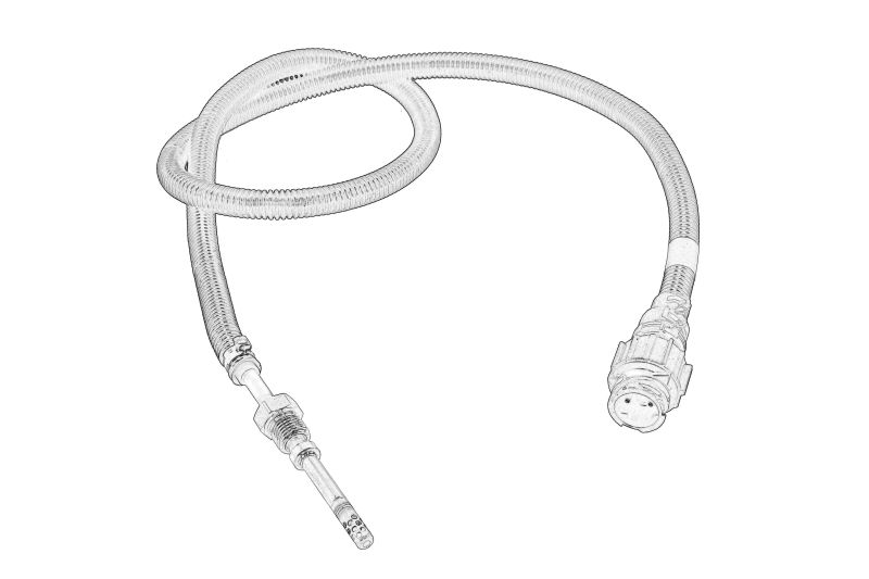 Senzor temperatura evacuare (2PIN) original