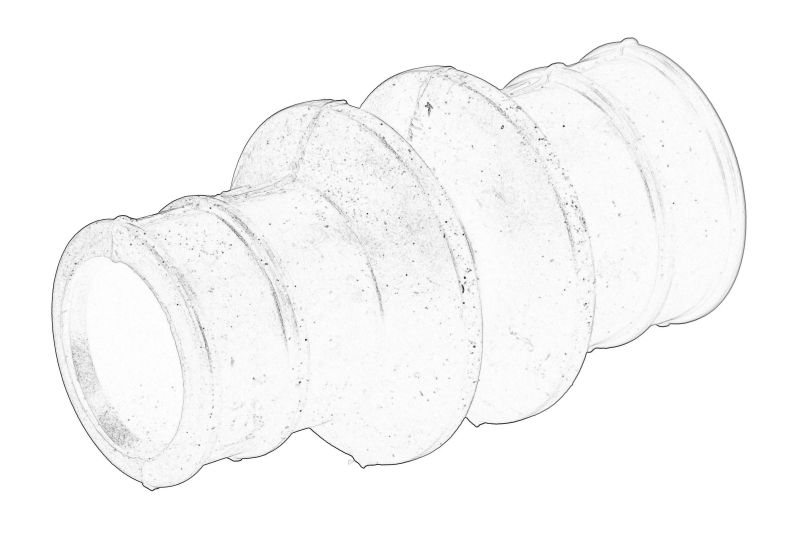 Tub de flux (stub-pipe) original 