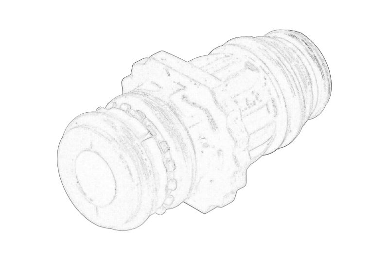 Montare tekalan (drept, plastic) original