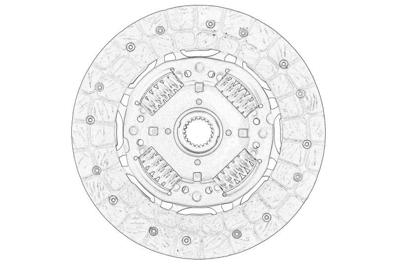 Disc ambreiaj (215mm) original 