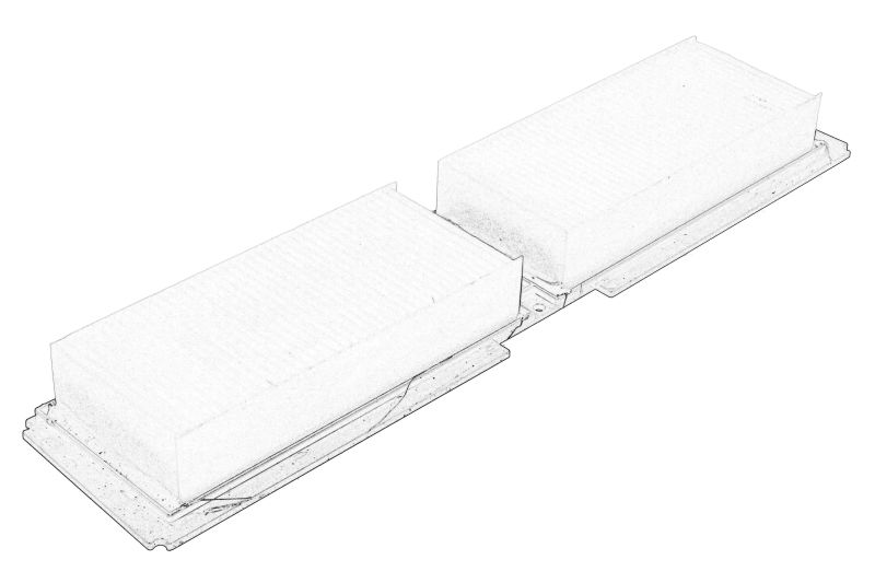 Filtru habitaclu element filtrant original