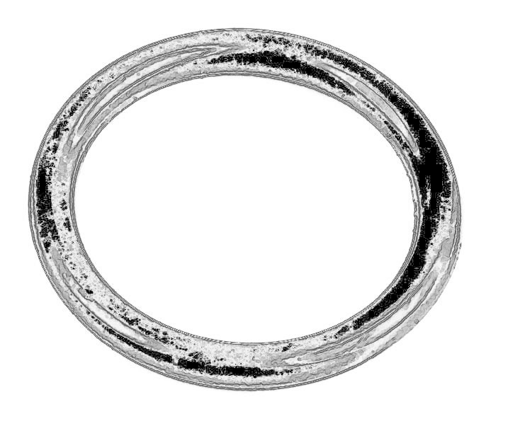 Garnitura/Simering etansare injector (9,25x1,78) original