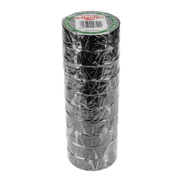 Grup izolator Negru 19mm x 0,13mm x 20m - 10 buc Negru