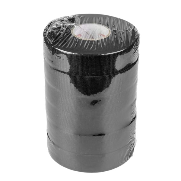 Grup panza Negru 25mm x 0,3mm x 25m - 6 buc Negru