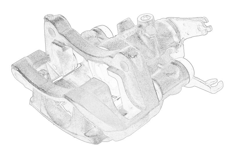 Etrier de frana cu disc Spate Dreapta BREMBO, diametru piston 52mm original